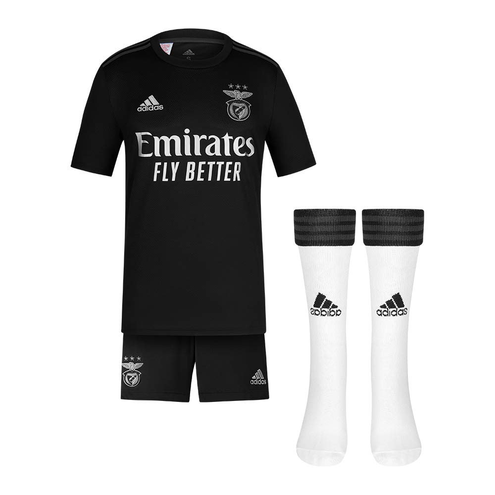 adidas SLB A Mini Sports Set, Unisex Baby, Black/Plamet, 92 (1/2 years)