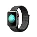 Tentan Woven Nylon Strap Replacement Sport Loop Nylon Band for Apple Watch Band Series 3 Series 2 Series 1 All Versions (42MM Black)