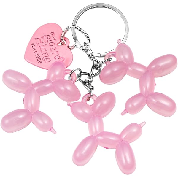 HSYHERE Cute Kawaii Plush Dog/Cat Butt Keychain - Funny Novelty Key Ring Gift, 8.5x7cm