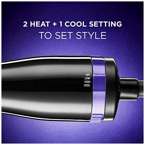 INFINITIPRO BY CONAIR Hot Air Spin Brush, 2 Inch and 1 1/2 Inch, Black - Image 6