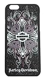 Harley-Davidson Women's iPhone 6 Shell, Glitter Bar & Shield Cross Case 07731