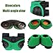 Gifts for 3-12 Years Old Boys, Best- Sun Compact 8x21 Shock Proof Binoculars for Bird Watching Kids Telescope for Teens Toys for 3-12 Years Old Boys (Green)