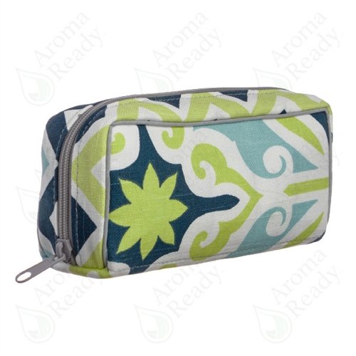 9540 - Stylish Dr. Mom Essential Oil Carrying Case (holds 10 vials) - Blue Canal