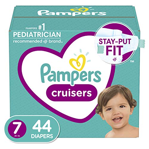 Pampers Cruisers Diapers Size 7 44 Count