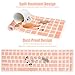 Keyboard Cover for 15.6 HP Laptop/HP Pavilion 15 15t-eg 15-eg/eh/er 15-eg2373cl 15-eg2153cl 15-eg0025nr 15-eg2025nr 15-eg2055cl eg1053cl eg2073cl 15-eg2078nr 15t-eg000/eg100/eg200, Rose Gold