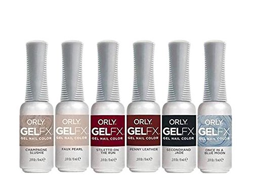 Orly GelFX - Gel Nail Color - 6 Piece Kit - 0.3oz each - 35023 Orly GelFX - Gel Nail Color - 6 Piece Kit - 0.3oz each - 35023