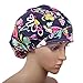starlit Women's Floral Print Scrub Cap Hospital Medical Surgical Surgery Hat For Doctor Nurses