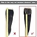 Deep Wave Lace Frontal Wigs Brazilian Virgin Human Hair Wigs 13X4 with Baby Hair Deep Curly For Black Women Natural Color (8inch, St-frontal)