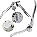 TRIXES Steel Garlic Press Ginger Mincer Kitchen Equipment Utensil Gadget