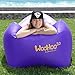 EasyGo Products Woohoo 3.0 Giant Outdoor Inflatable Lounger with Carry Bag, Purple