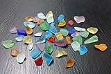 1/8 Lb ≈ 300pcs 8+/-2 mm Mini Beach Sea Glass Undrilled Beads Tumbled Mixed Free Form Nugget Craft Home Decor JCT ECO