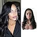 Fanshow Hair Pre Plucked 360 Lace Frontal Wig Loose Wave Brazilian Virgin Hair Glueless 360 Lace Wig with Baby Hair 180 Density (22