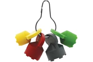 Neoperl 1191705 Cache STD JR TT Tom Thumb TJ Water Aerator Key Wrench | 4 Durable Keys for Hidden Aerators