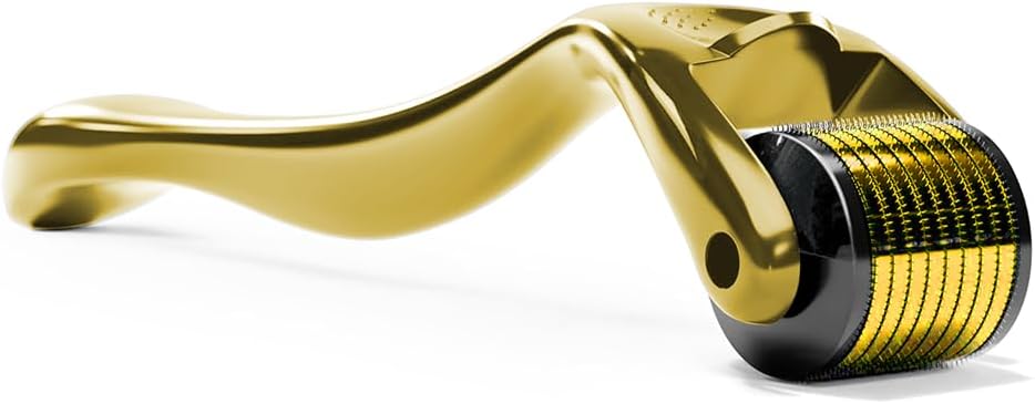 Derma Roller 0.5MM for Women and Men Microneedling Roller for Hair Beard Facial Skin Face