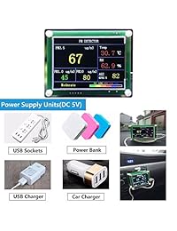 Pm2.5 - Medidor de detección de calidad del aire para coche, 1.1 in, con monitor de gas doméstico