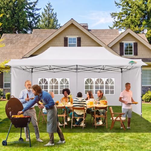 COBIZI 10x20 Pop Up Canopy Tent Review: Heavy Duty Commercial Gazebo with Awning image 28