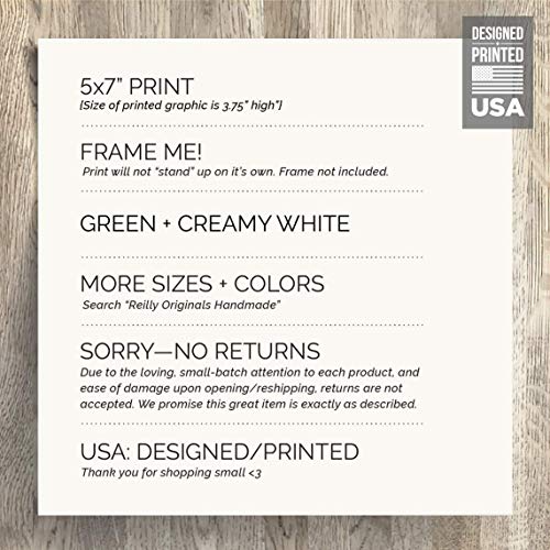 5x7" *UNFRAMED PRINT* Flush Only Toilet Paper Natural Waste Bathroom Sign Septic System Sensitive Plumbing No Feminine Sanitary Products Tampons Towels Decor Restaurant Office airbnb Modern Art