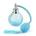 Lot 5 pcs Crystal Art Vintage Style Refillable Perfume Atomizer Long Spray Bottle (Blue)(100ml)