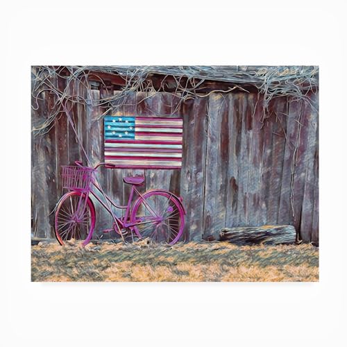 Trademark Fine Art Outdoor Canvas Art - Leslie Montgomery 'Waiting For Spring C…