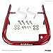 Yamaha Raptor 700 (2013-2019) and Raptor 700R (2006-2009/2011-2019) ATV Rear Grab Bar Bumper Red
