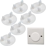 ZHIYE UK Plug Socket Covers 24 Pack Baby Safety Guards Caps view 1