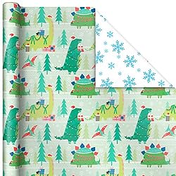 Hallmark Trendy Reversible Christmas Wrapping Paper