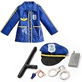 Police Officer Kids Costume Role Play Set (6 Pcs)