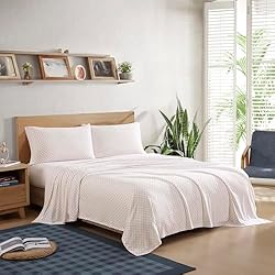 Brielle Home Jersey Knit Cotton Sheet Set