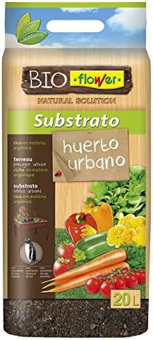 Flower 80152 80152-Substrato huerto Urbano, 20 l, No Aplica ...