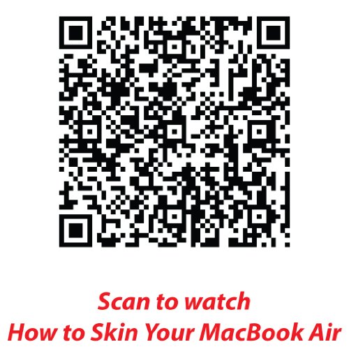 Macbook Air or Macbook Pro (13 inch) Vinyl, Removable Skin - Red Scottish Tartan Plaid Pattern