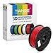 TIANSE Red PLA 3D Printer Filament, 1.75mm Diameter Tolerance +/- 0.03 mm, 2.2lb Spool