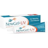 NewGel+ UV Medical-Grade Silicone Scar Cream SPF 30, 0.5 oz by MyNewGel | Protect old &amp; new scars from harmful UV, clinical grade silicone scar gel with zinc-oxide mineral sunscreen SPF 30, USA-made