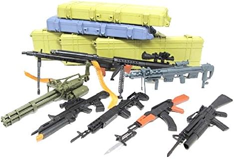 DUBUFFE 1/6 scale prefabricated There weapon model eight cases DF original set DF217