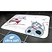 Tatkraft Funny Cats Bath Mat 50X80 cm Ultra Soft Anti Slip Microfiber