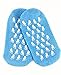 Makhry Blue SPA Moisturizing Silicone Gel Soft Socks Dry Cracked Heel Care Skin Repair Therapy Treatment Comfy Recovery Socks (Blue)