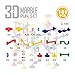 181 pcs Complete Marble Run Super Set Construction Building Blocks Toys, STEM Learning Toy, Educational Building Block Toy
