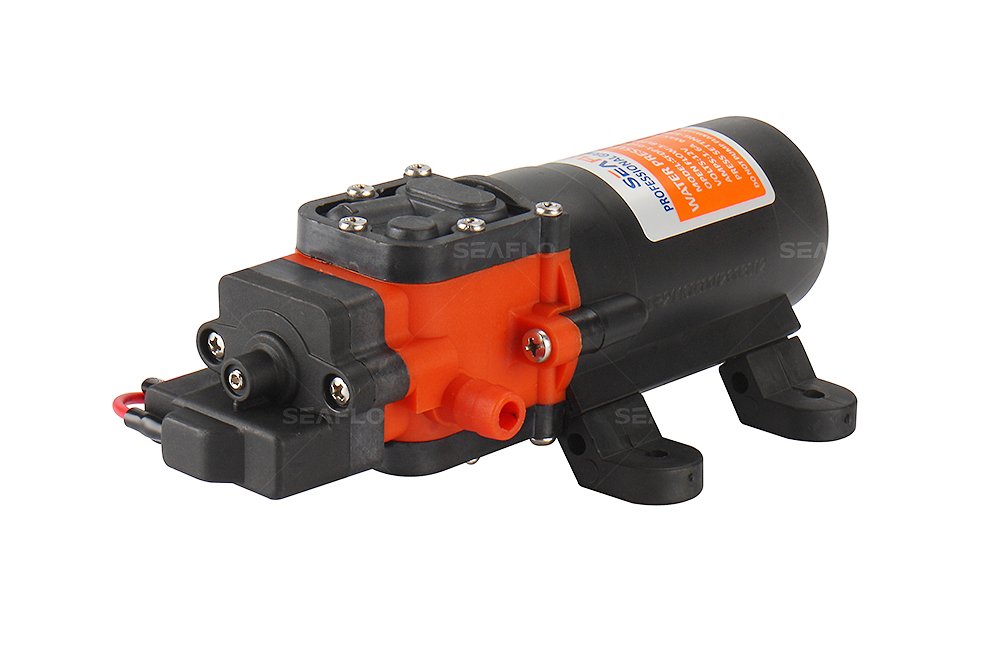 Mua 12V 1.2 GPM 35 PSI Water Pressure Diaphragm Pump trên Amazon Mỹ