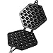 GOTOTOP Double Sided Eggettes Aluminum Alloy Non-Stick Pan Bubble Egg Waffle Maker for Home Party Coffee Tea
