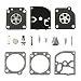 Harbot Carburetor Rebuild Repair Gasket Kit for C1Q-EL11 C1Q-EL24 Husqvarna Trimmer 113LD 123C 123L 223L 322L 323L 325L 326L 327L 325HS 322HL Stihl 1129 1137 020T MS192 MS200 MS200T Chainsaw primary