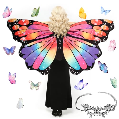 Pinkish-purple Wings