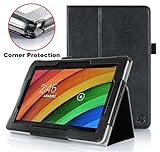 Exact Acer Iconia A3-A10 Case [PRO Series] - Professional Folio Case for Acer Iconia A3-A10 Black
