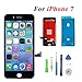 Screen Replacement for iPhone 7 LCD Display and Touch Screen Digitizer Replacement Full Assembly with Repair Tool Kit(Black, 4.7Inch, for iPhone 7)