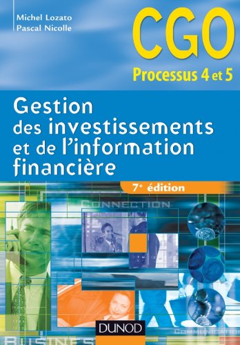 Gestion des investissements et de l'information financière
