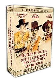Coffret Westerns - Victime Du Destin + Sur Le Territoire Des Comanches + Les Rebelles - Pack