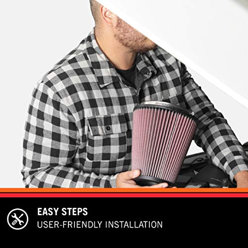 K&N RC-0981 Universeel chroom filter voor auto en motorfiets - Image 6