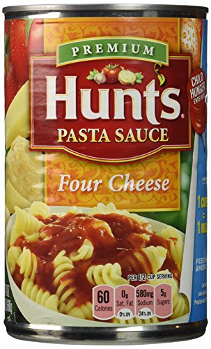 Hunt's Premium Four Cheese Pasta Sauce 24 oz - Thumbnail 5