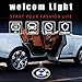 Car Door LED Logo Projector Light,LVAVO Ghost Shadow Welcome Lights Symbol Emblem Courtesy Step Lights Ground Lamp Kit (For BMW 2pack)