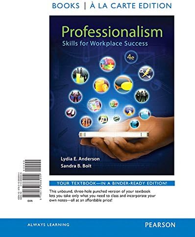 Professionalism: Skills for Workplace Success, Student Value Edition