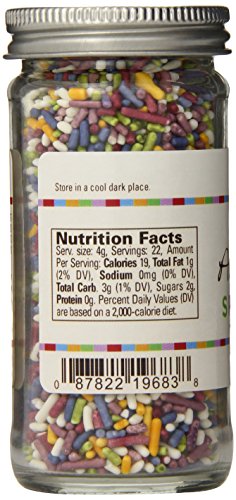 Pepper Creek Farms All Natural Sprinkles, Rainbow, 3.1 Ounce - Thumbnail 4