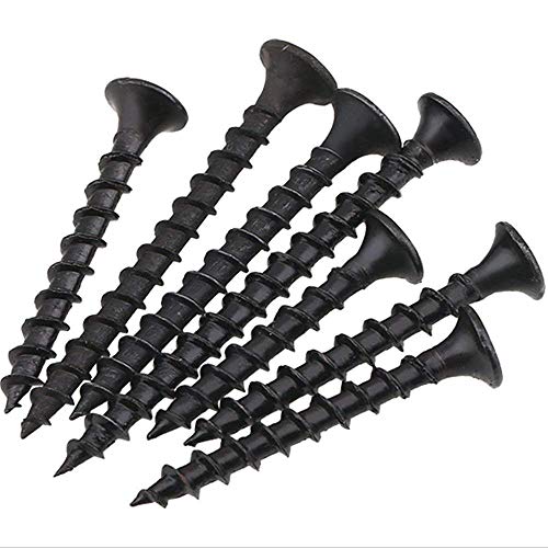 Fullerkreg #8-15 x 1-1/2" Drywall Screw,(150-Pcs approximately 1 Pound),Phillips Bugle Head, 2 Drive Size, Fine Thread, Gray Phosphate, Sharp Point